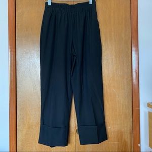 ZARA Pleated Cuffed Pants